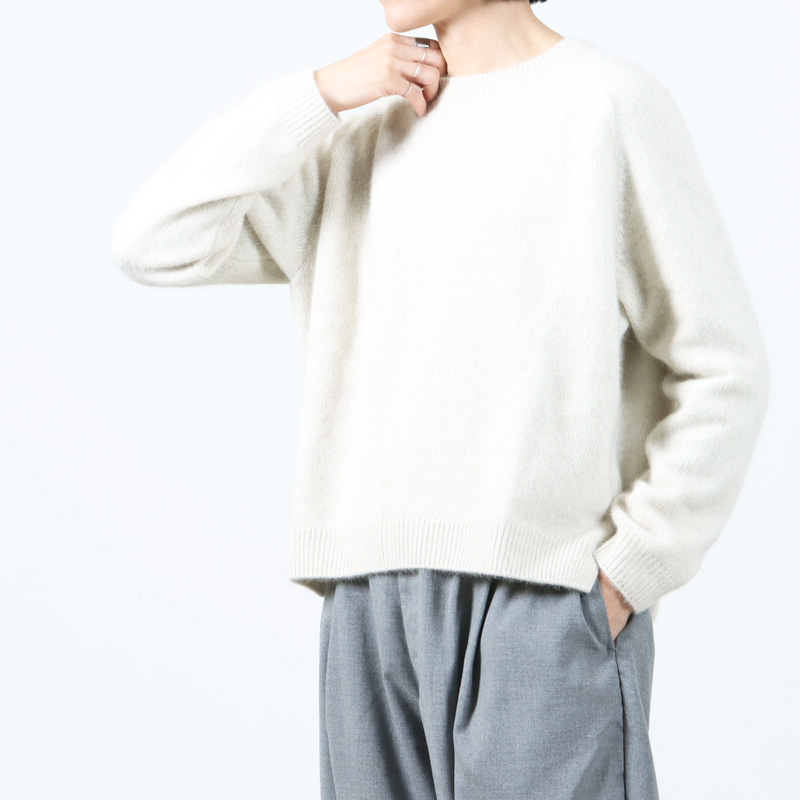 evameva(२) wool fox pullover