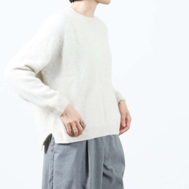 evameva(२) wool fox pullover