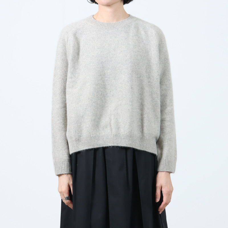 evameva(२) wool fox pullover