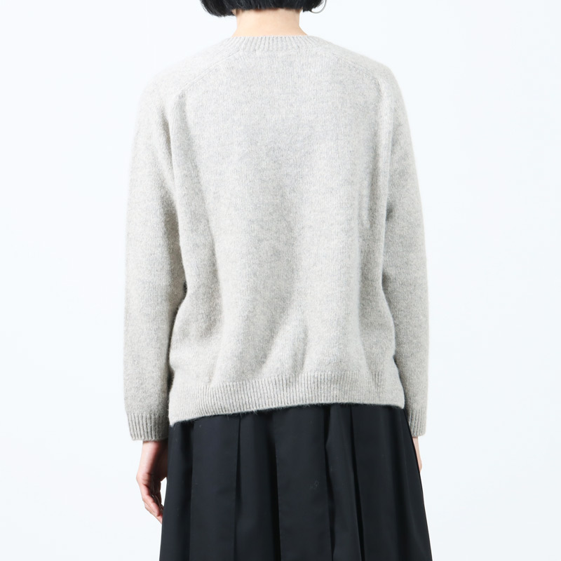 evameva(२) wool fox pullover