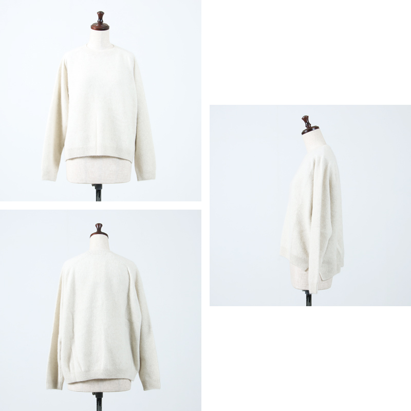 evameva(२) wool fox pullover