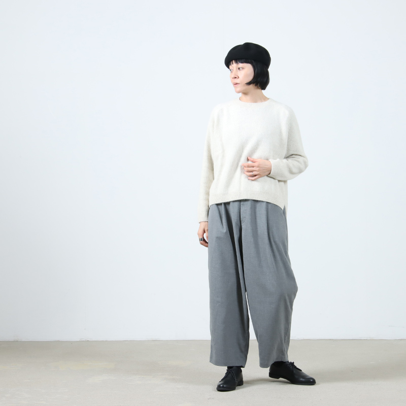 evameva(२) wool fox pullover