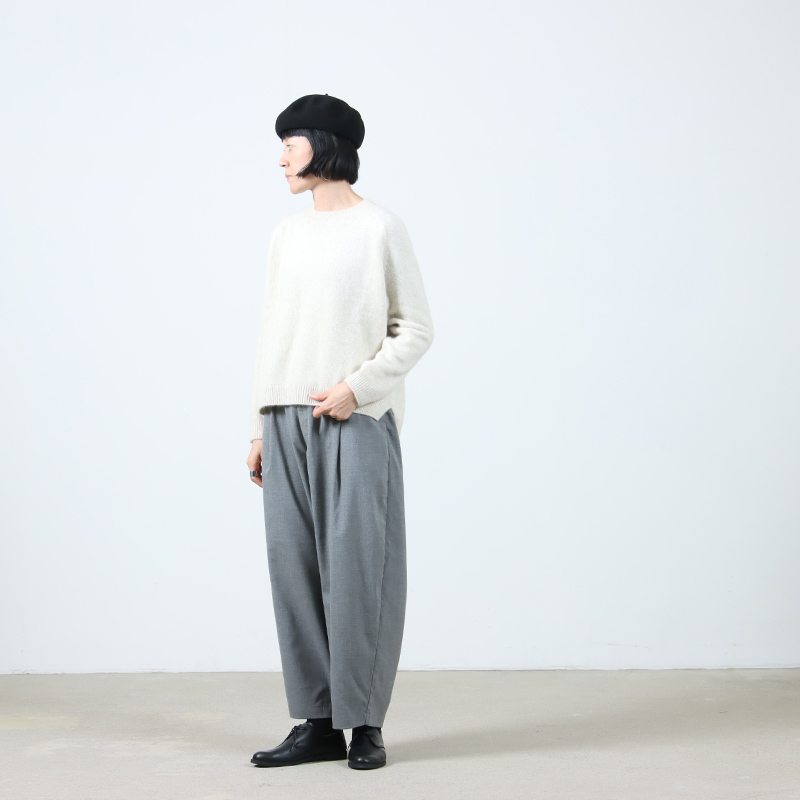 evameva(२) wool fox pullover