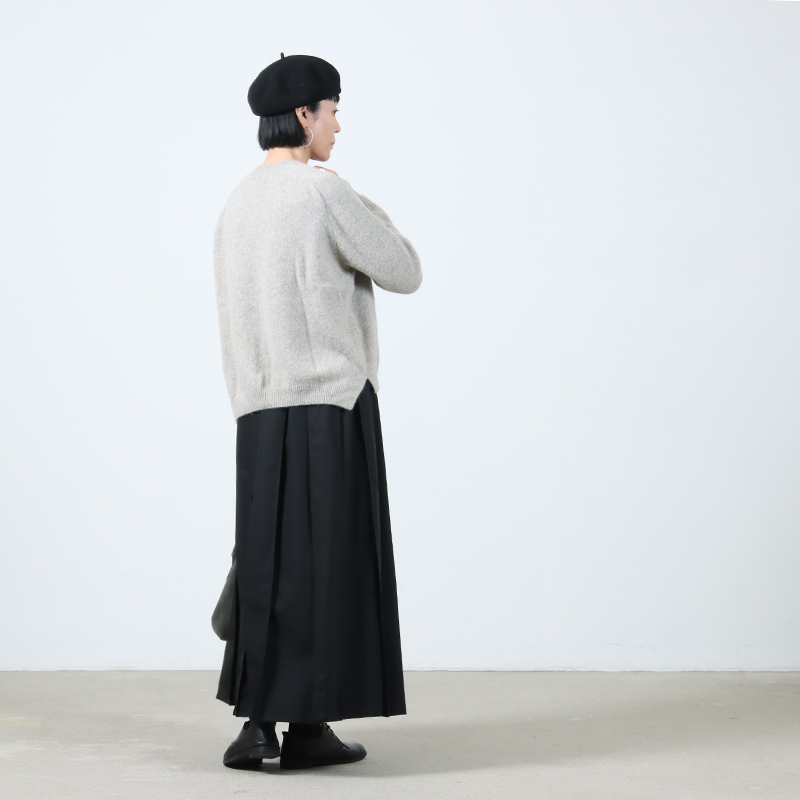 evameva(२) wool fox pullover