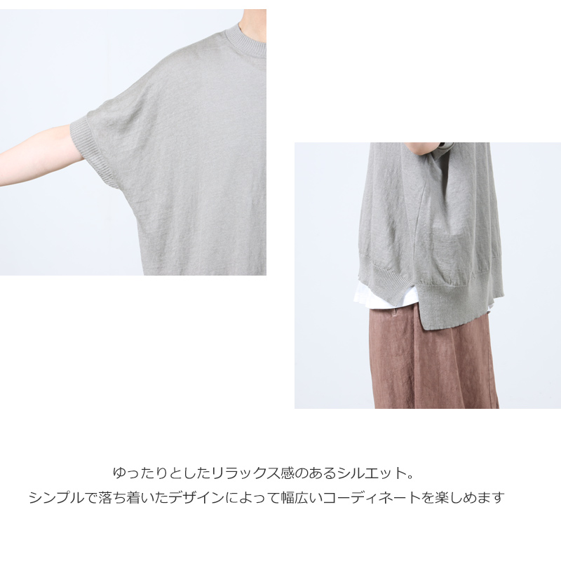evameva(२) linen pullover