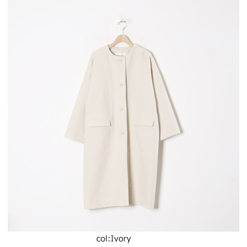 evameva(२) renew-wool long coat