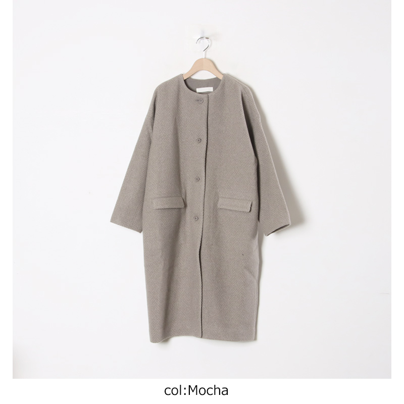 evameva(२) renew-wool long coat