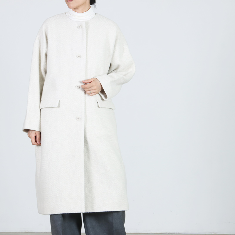 evameva(२) renew-wool long coat