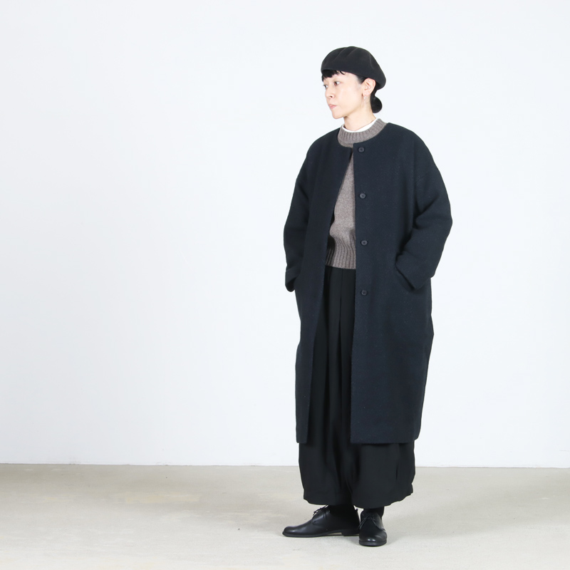 evameva(२) renew-wool long coat