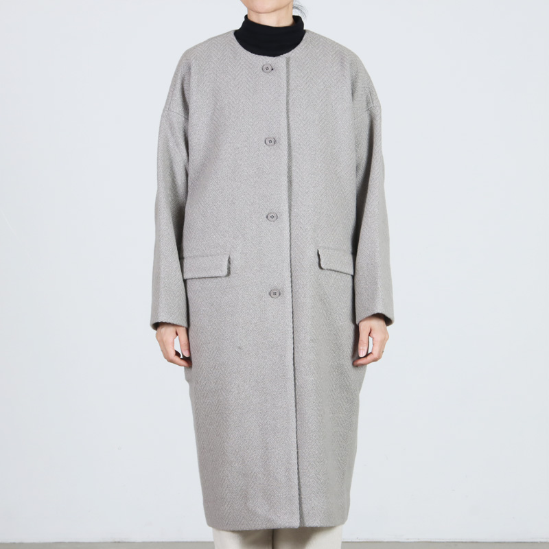 evameva(२) renew-wool long coat