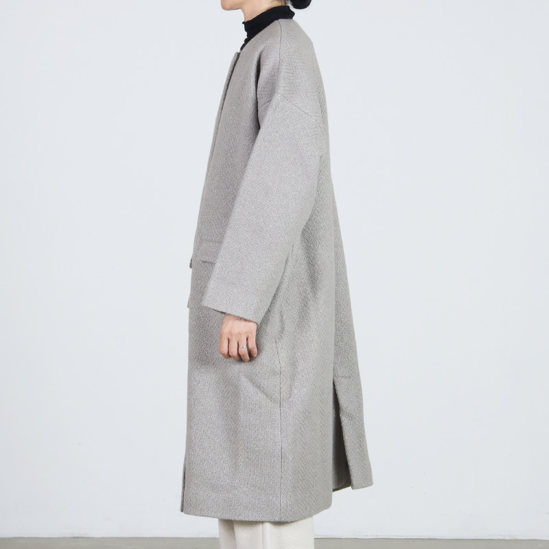 evameva(२) renew-wool long coat
