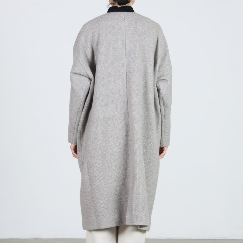 evameva(२) renew-wool long coat