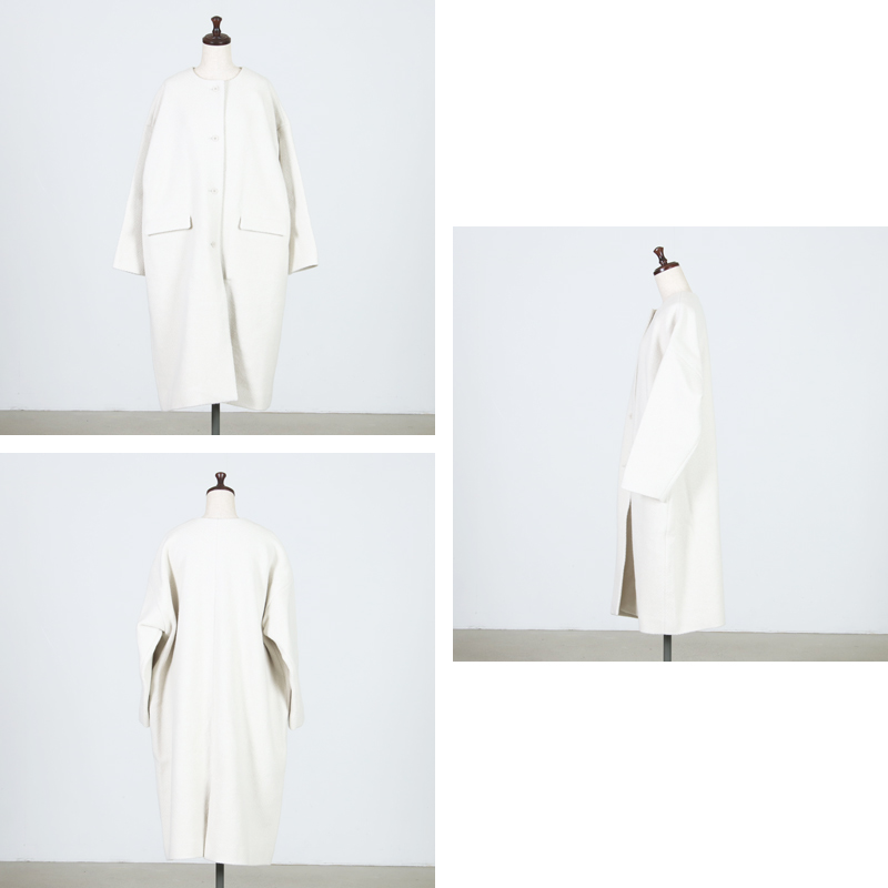 evameva(२) renew-wool long coat