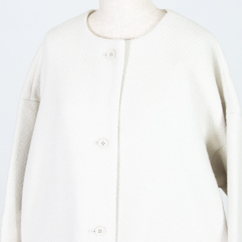 evameva (エヴァムエヴァ) renew-wool long coat / リニュー