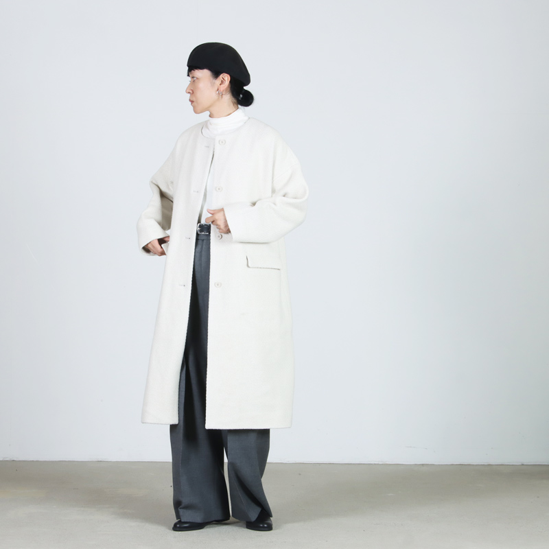 evameva(२) renew-wool long coat