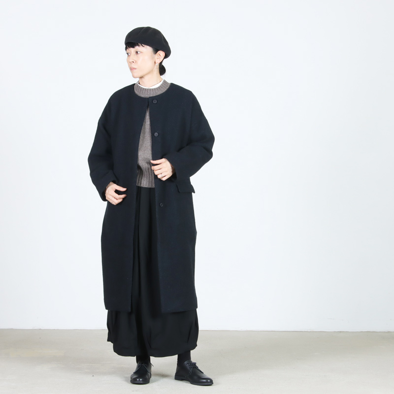 evameva(२) renew-wool long coat