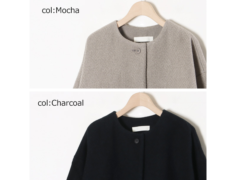 evameva(२) renew-wool long coat