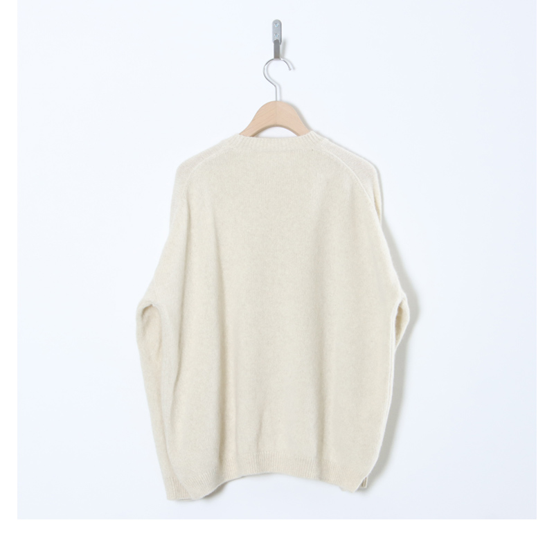 evameva (エヴァムエヴァ) wool fox pullover / ウールフォックスプル