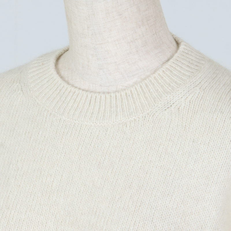 evameva (エヴァムエヴァ) wool fox pullover / ウールフォックスプル