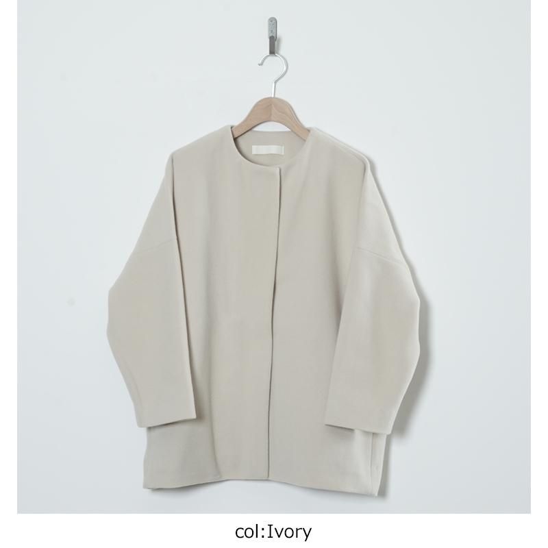 evameva(२) wool short coat