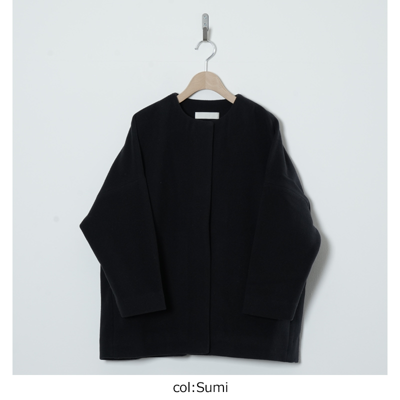 evameva(२) wool short coat