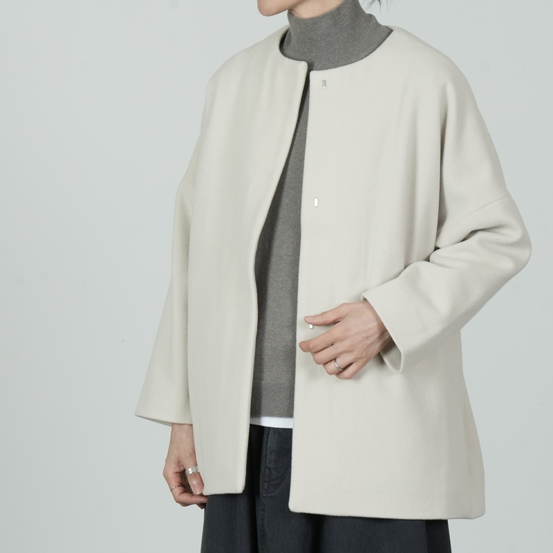 evameva(२) wool short coat