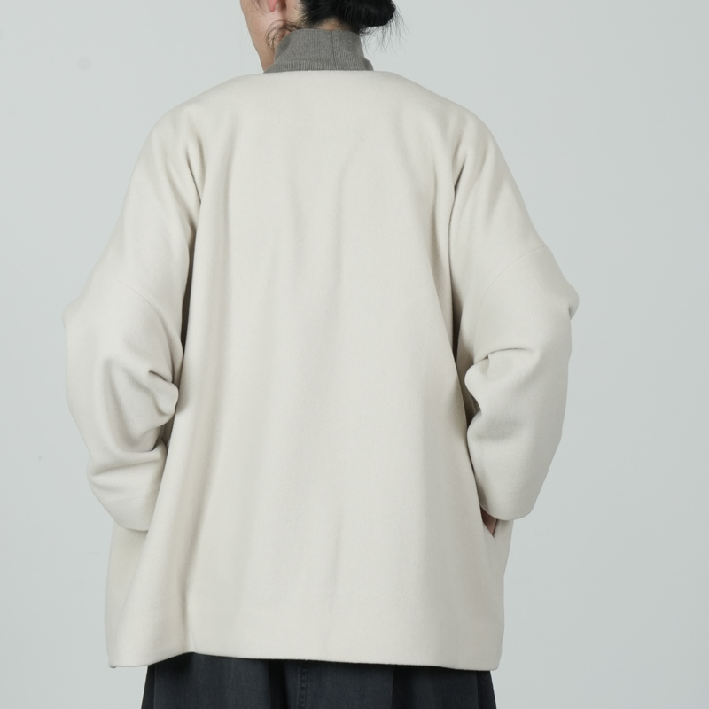 evameva(२) wool short coat