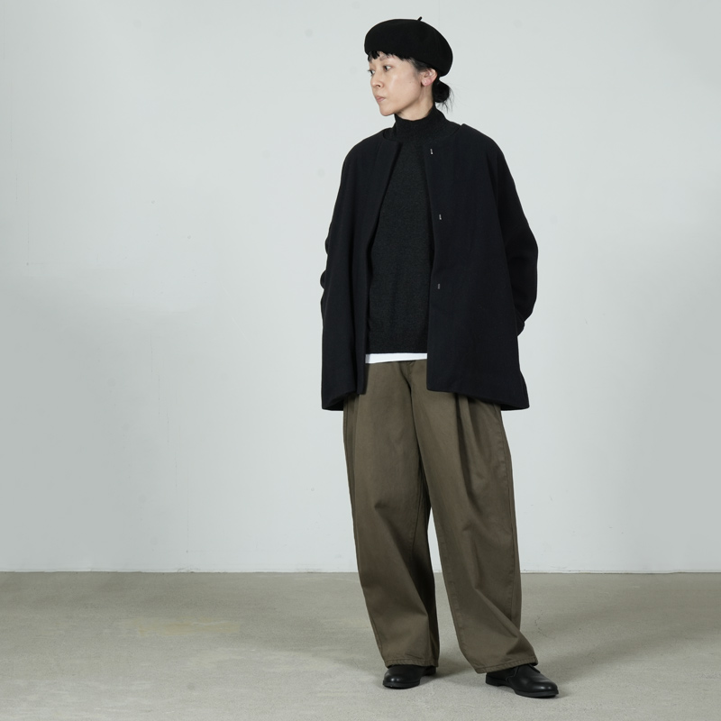 evameva(२) wool short coat