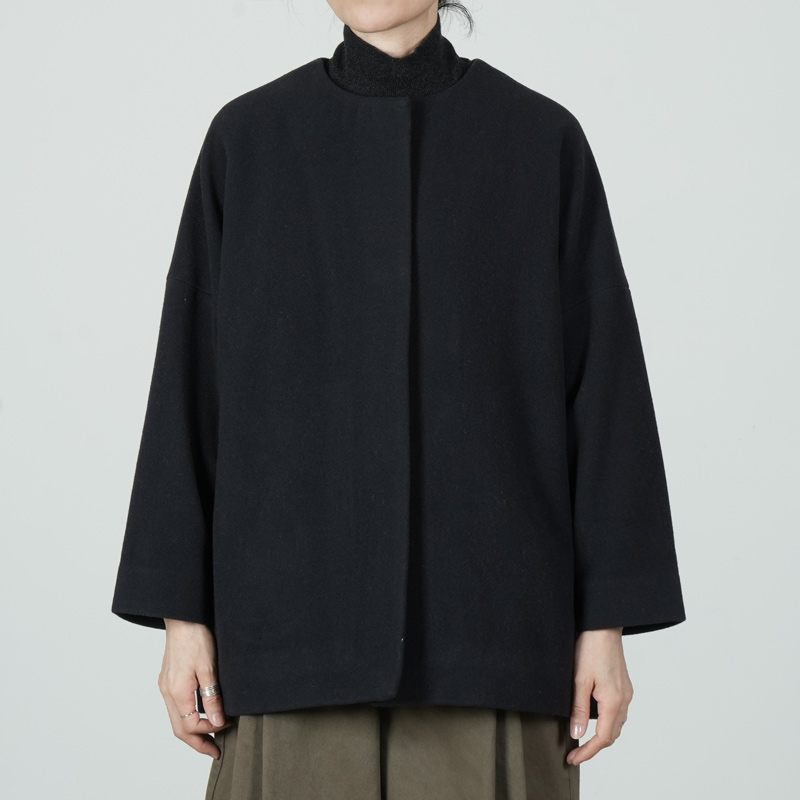 evameva(२) wool short coat