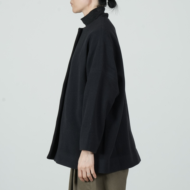 evameva(२) wool short coat