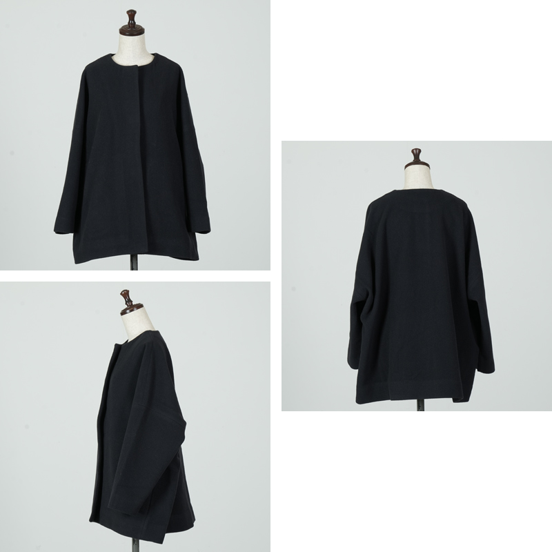 evameva(२) wool short coat