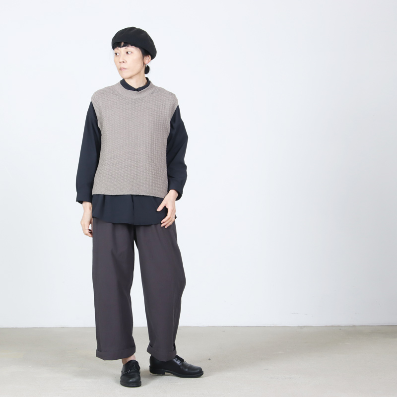 evameva(�������२����) cotton linen vest