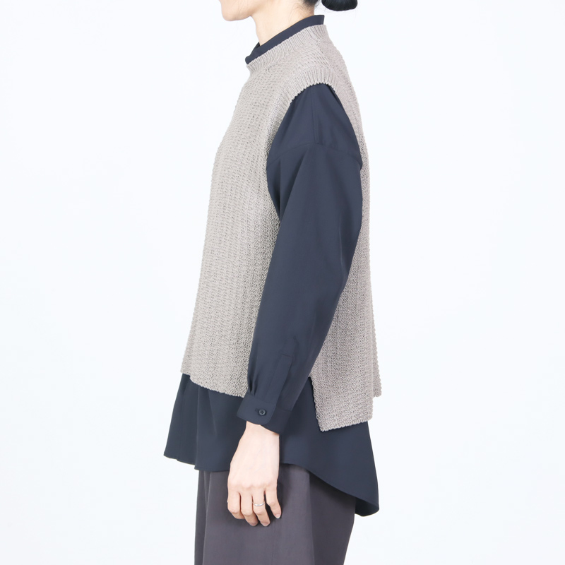 evameva(�������२����) cotton linen vest