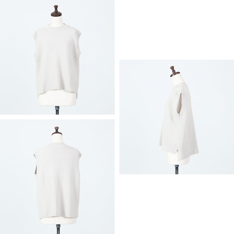 evameva(�������२����) cotton linen vest