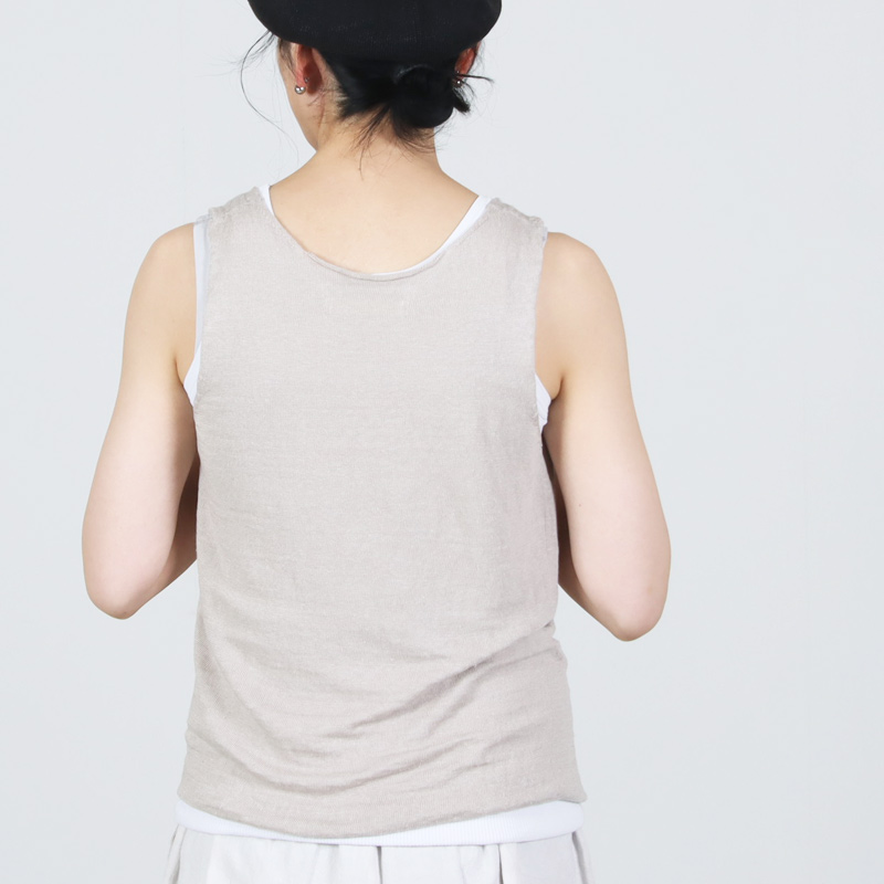 evameva(�������२����) linen sleeveless