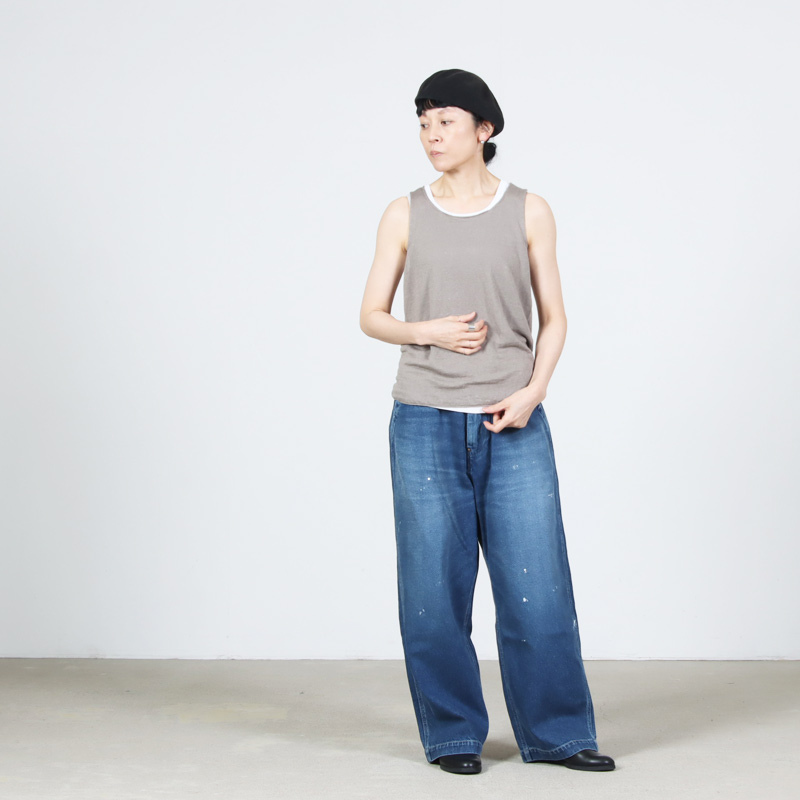 evameva(�������२����) linen sleeveless