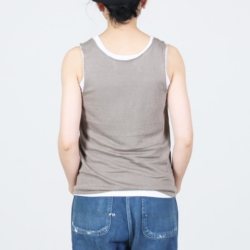 evameva(�������२����) linen sleeveless