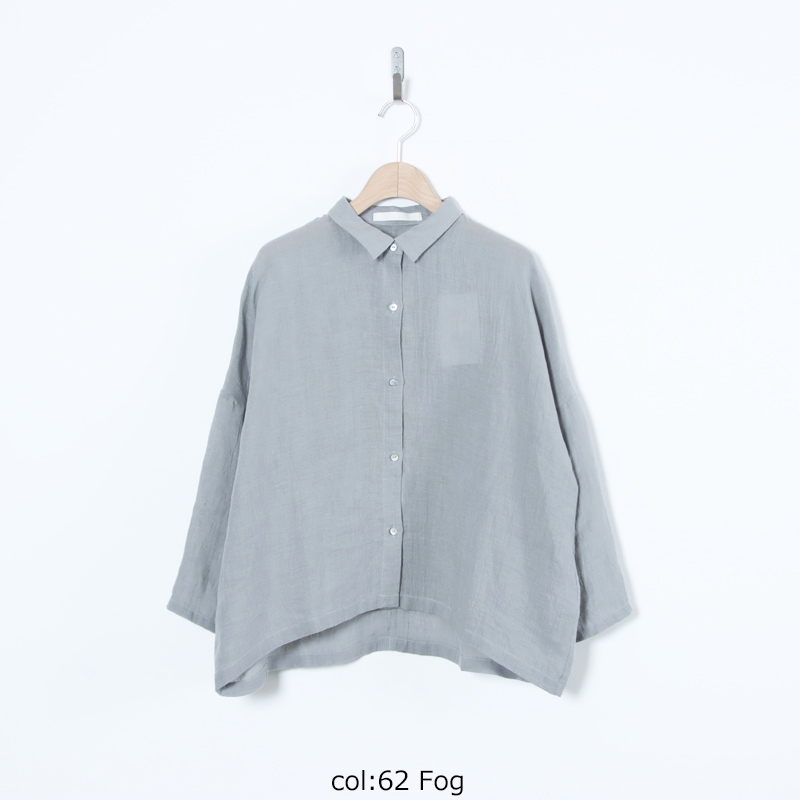 evameva(�������२����) linen wide shirt