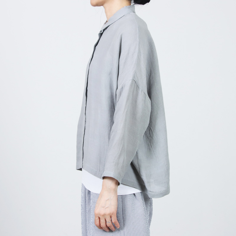evameva(�������२����) linen wide shirt