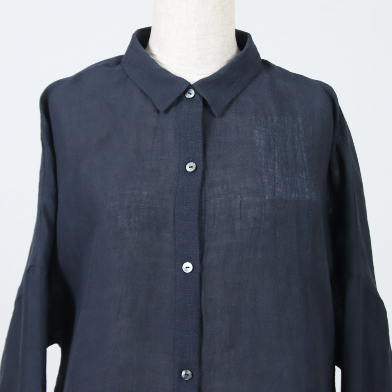 evameva(�������२����) linen wide shirt