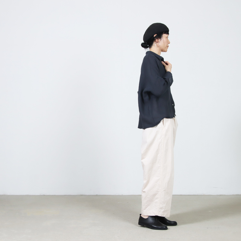 evameva(�������२����) linen wide shirt