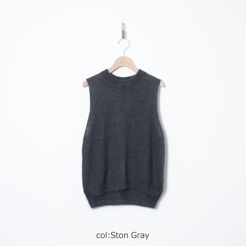 evameva(�������२����) mohair silk vest