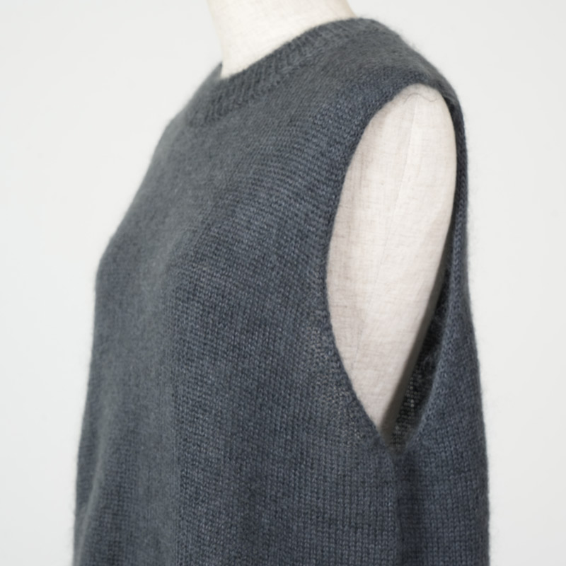 evameva(�������२����) mohair silk vest
