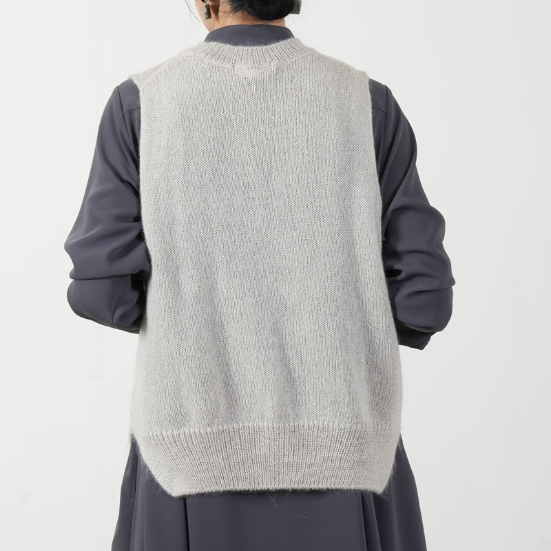 evameva(�������२����) mohair silk vest