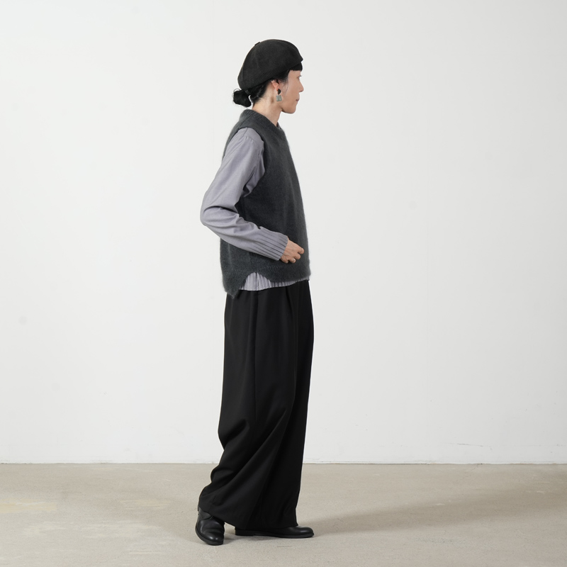 evameva(�������२����) mohair silk vest