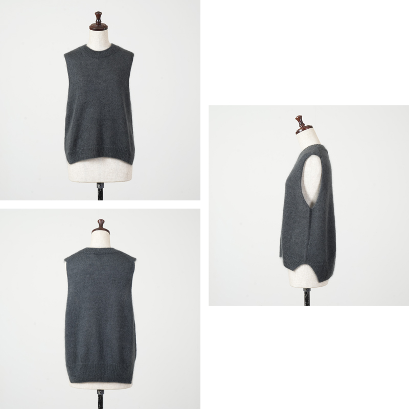 evameva(�������२����) mohair silk vest