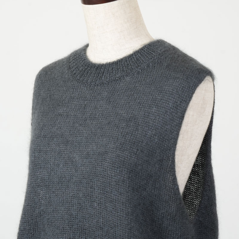 evameva(�������२����) mohair silk vest