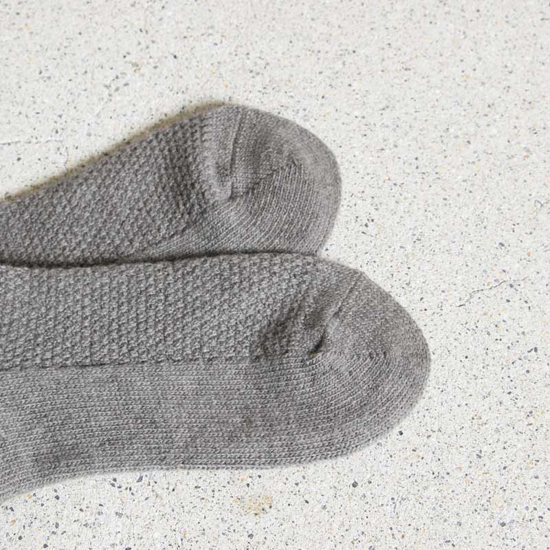 evameva(२) moss stitch socks