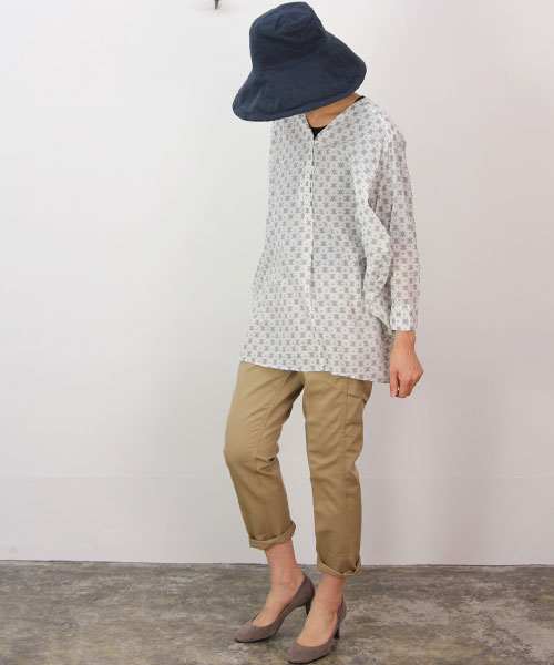 evameva / २ cotton cupro hat