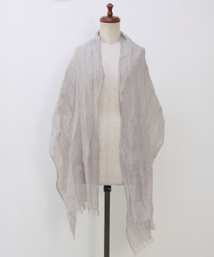 evameva / २ wrinkle linen stole